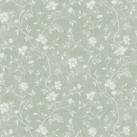 PAPEL PINTADO MAGNOLIA PAPEL VERDE 10*0,53MTS