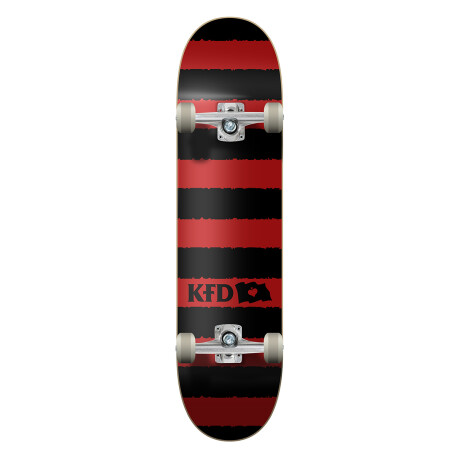 Skate Completo KFD Progressive Stripes Red 7.75" Skate Completo KFD Progressive Stripes Red 7.75"