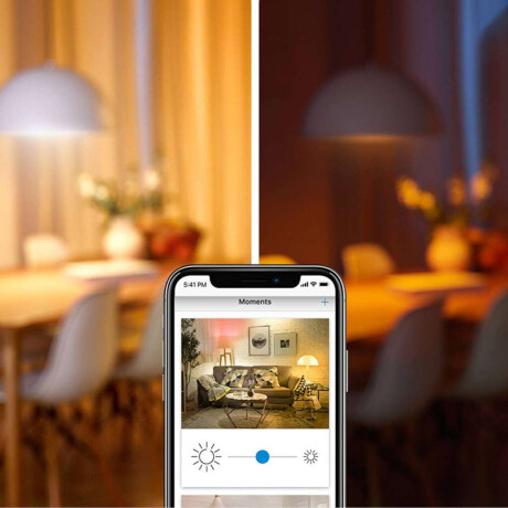 Lampara Bulbo Led Wiz Blanca Con Wifi 9W, Pase E27