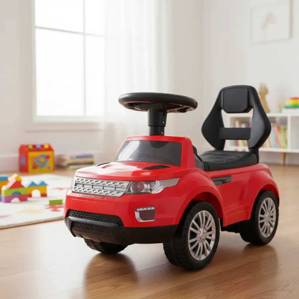 Buggy Jeep todo terreno para niños/as de 2 a 5 años Rojo