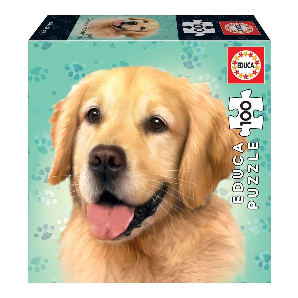 Puzzle 100 Piezas Perro Golden Retriever Rompecabezas Educa 