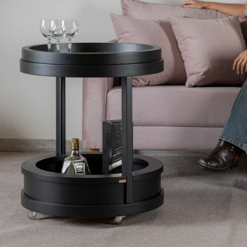 Bar Miami Laqueada Negro