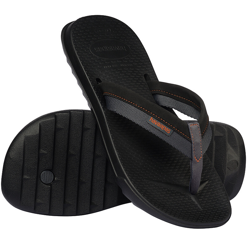 Ojotas Havaianas Track Plus Flip Flops Negro