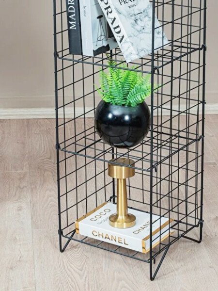 ESTANTERIA 4CUBOS NEGRO