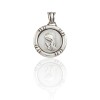 Dije Colgante Virgen Niña-Plata 925-Nacar-CP3649 Conpiedra