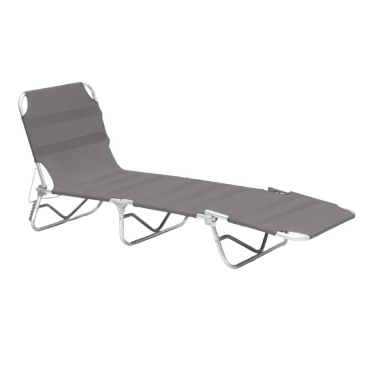 Catre cama plegable para camping - Gris 