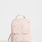Mochilas Urbanas Color Block Mochila Con Charms - Estampado Flores