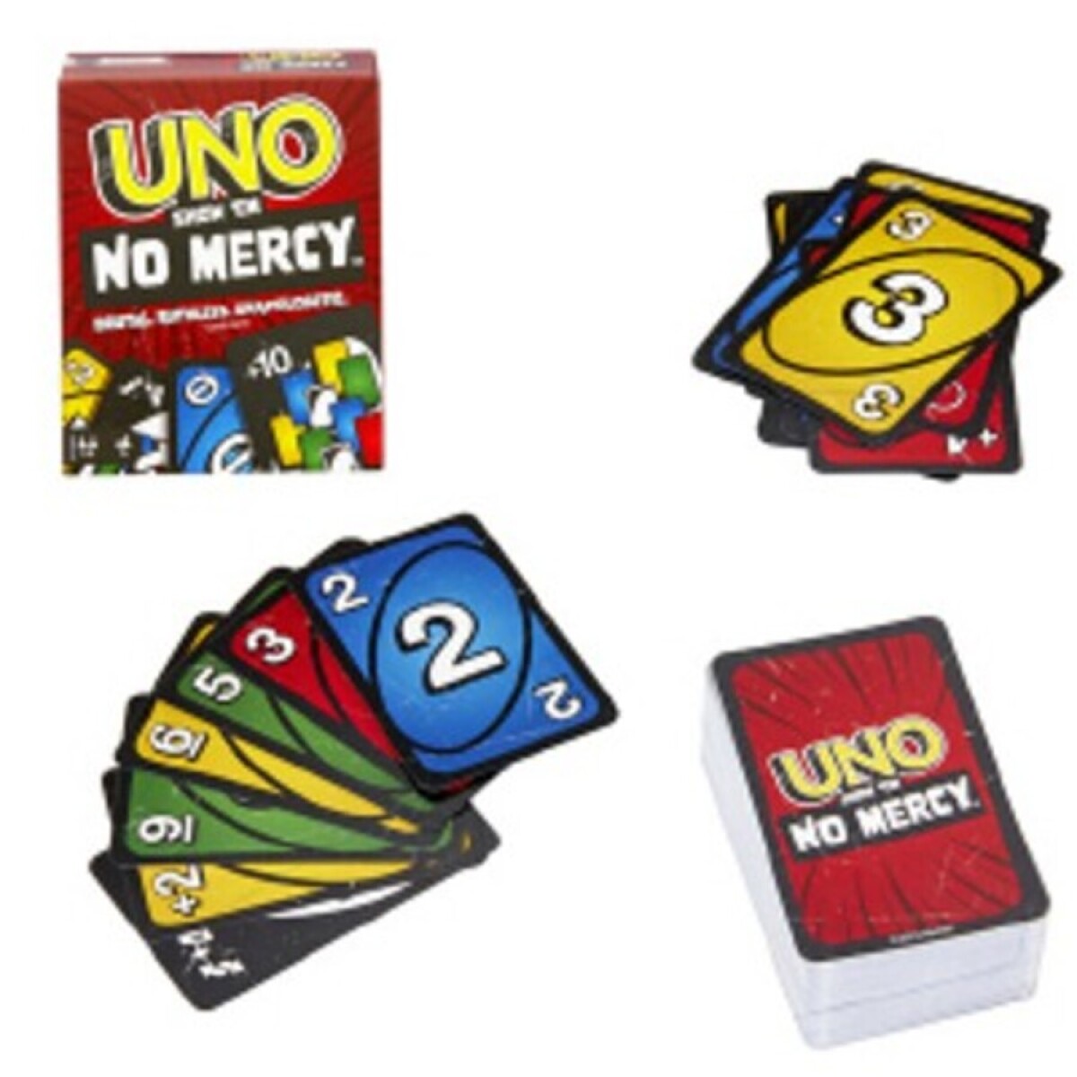 Juego de Cartas Uno No Mercy 
