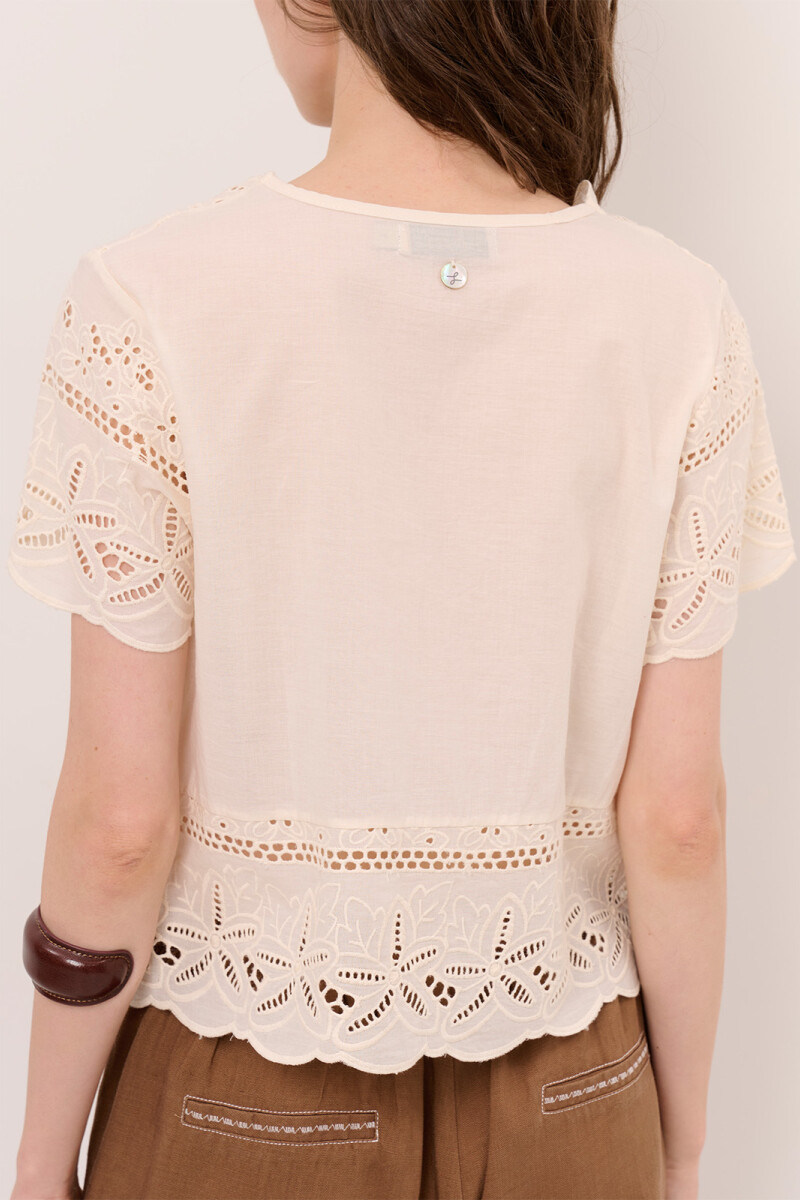 CAMISA ANTONIA VAINILLA