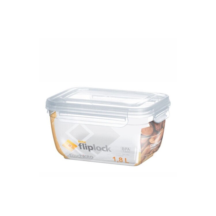 VIANDA RISCHIOTO FLIPLOCK 1.8 LITROS Sin color