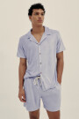 TOWEL CAMP-COLLAR SHIRT Lavander