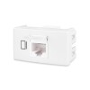 TOMA COMPUTACION RJ45 BLANCO - LM TOMA COMPUTACION RJ45 BLANCO - LM