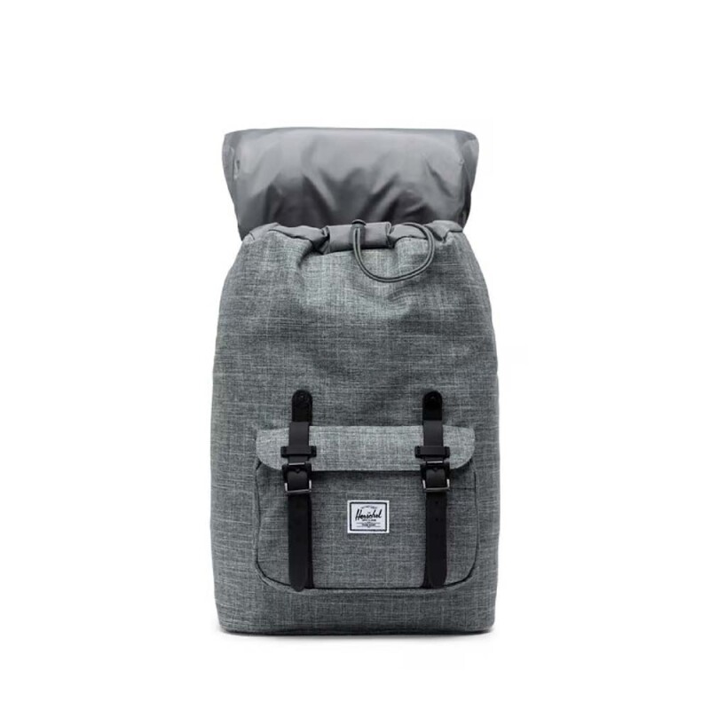Herschel Little America Mid-Volume - Unisex Raven Crosshatch