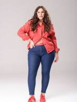 Campera Violet Rojo