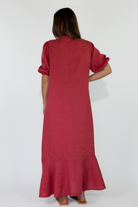VESTIDO GERIBA Coral