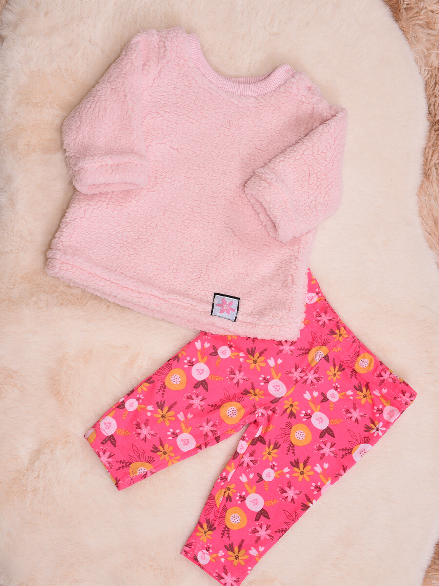 PIJAMA FRIENDS - ROSA CHICLE 