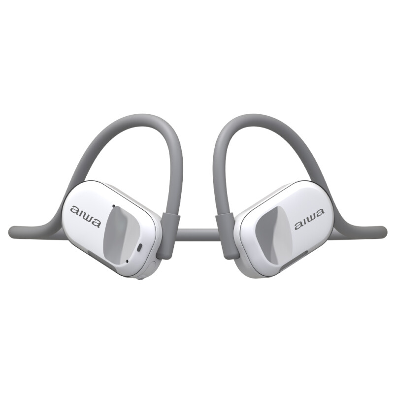 Auriculares Bluetooth de Conducción de Aire AIWA Deportivos con Micrófono incorporado Blanco | AWACF1W