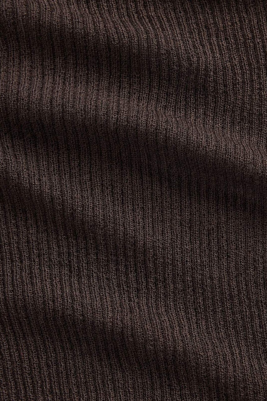 SHEER FITTED CREW Terra Brown V2