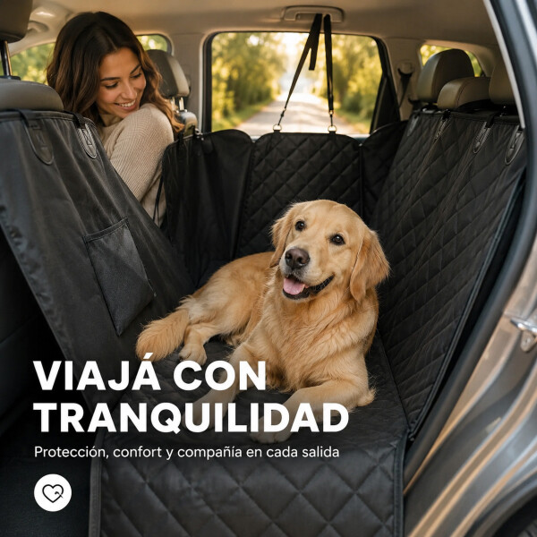 Funda Cubre Asiento Auto Mascotas Perro Impermeable Premium Funda Cubre Asiento Auto Mascotas Perro Impermeable Premium