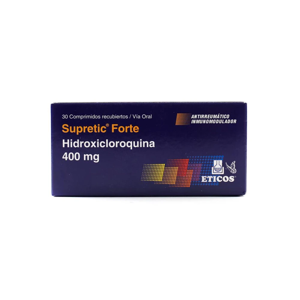 SUPRETIC FORTE 400 MG. CJ X 30 COMP. REC