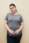REMERA SUTRA Gris Melange