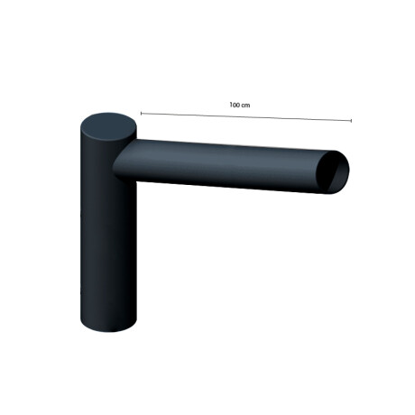 BRAZO DE COLUMNA PARA LUMINARIA VIAL - 100CM Brazo de Columna Para Luminaria Vial 100 cm