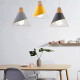 Lampara Nordica Conica Metal Y Madera Columbus Lampara Nordica Conica Metal Y Madera Columbus