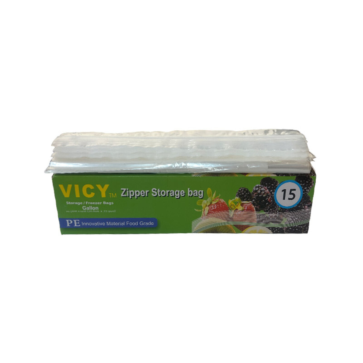 OUTLET Bolsa símil ziploc 15 pcs 26.8*27.9 cm - Outlet Bolsa Símil Ziploc 15 Pcs 26.8*27.9 Cm 
