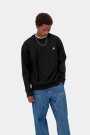 American Script Sweat Black Negro