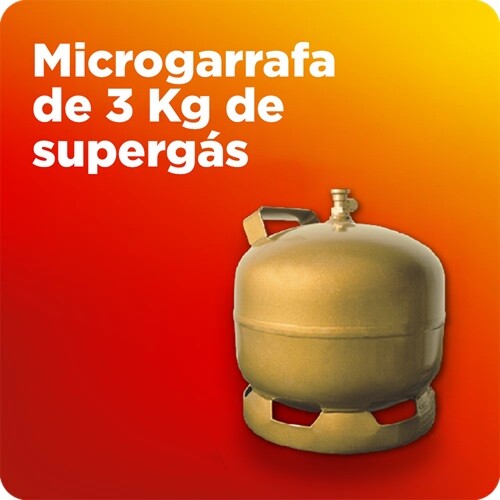 Garrafa de 3 kg - Microgarrafa