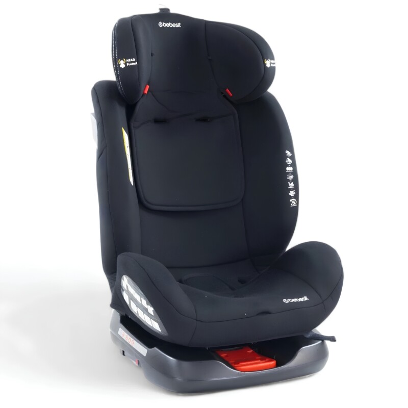 Butaca Auto Bebesit Supra Premium Isofix Top Tether 0 A 36kg Negro