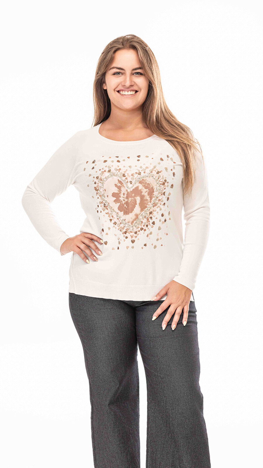 Sweater Viena Blanco