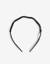 Vinchas Rígidas Acrilico Vincha Rígida Wavy - Negro