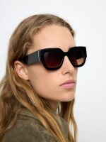 Gafas De Sol Cuadradas negro