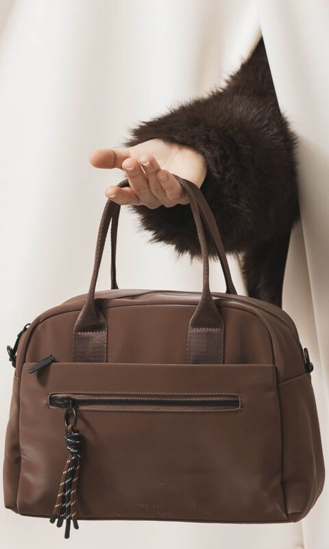 CARTERA BRIGITTE CHOCOLATE