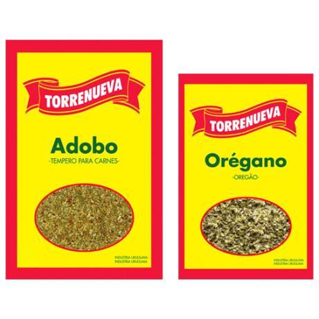 PACK TORRENUEVA ADOBO 250G+OREGANO 100G PACK TORRENUEVA ADOBO 250G+OREGANO 100G