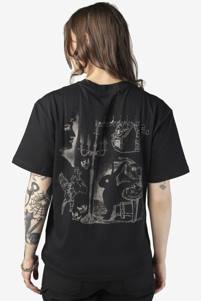 W' S/S OKNICEOK T-SHIRT Negro