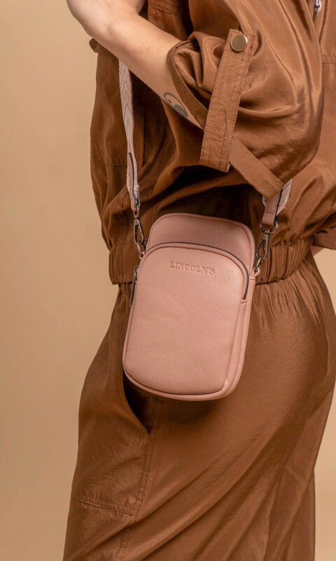 PHONEBAG / PORTA CELULAR VALERIANA ROSA MAUVE