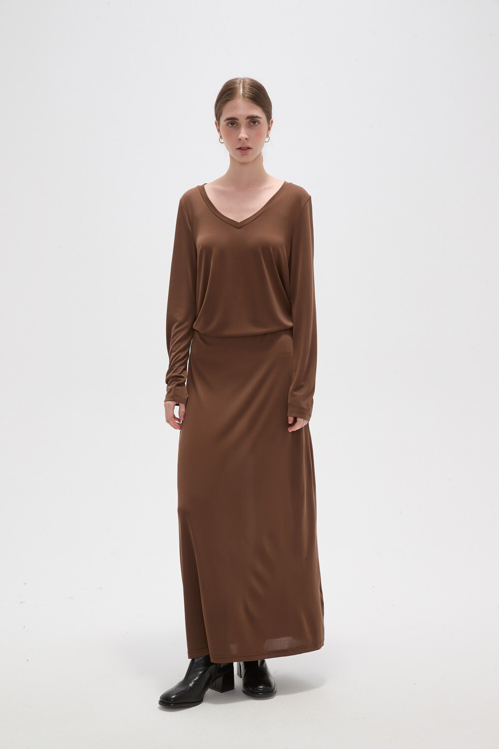 Falda Mache Chocolate