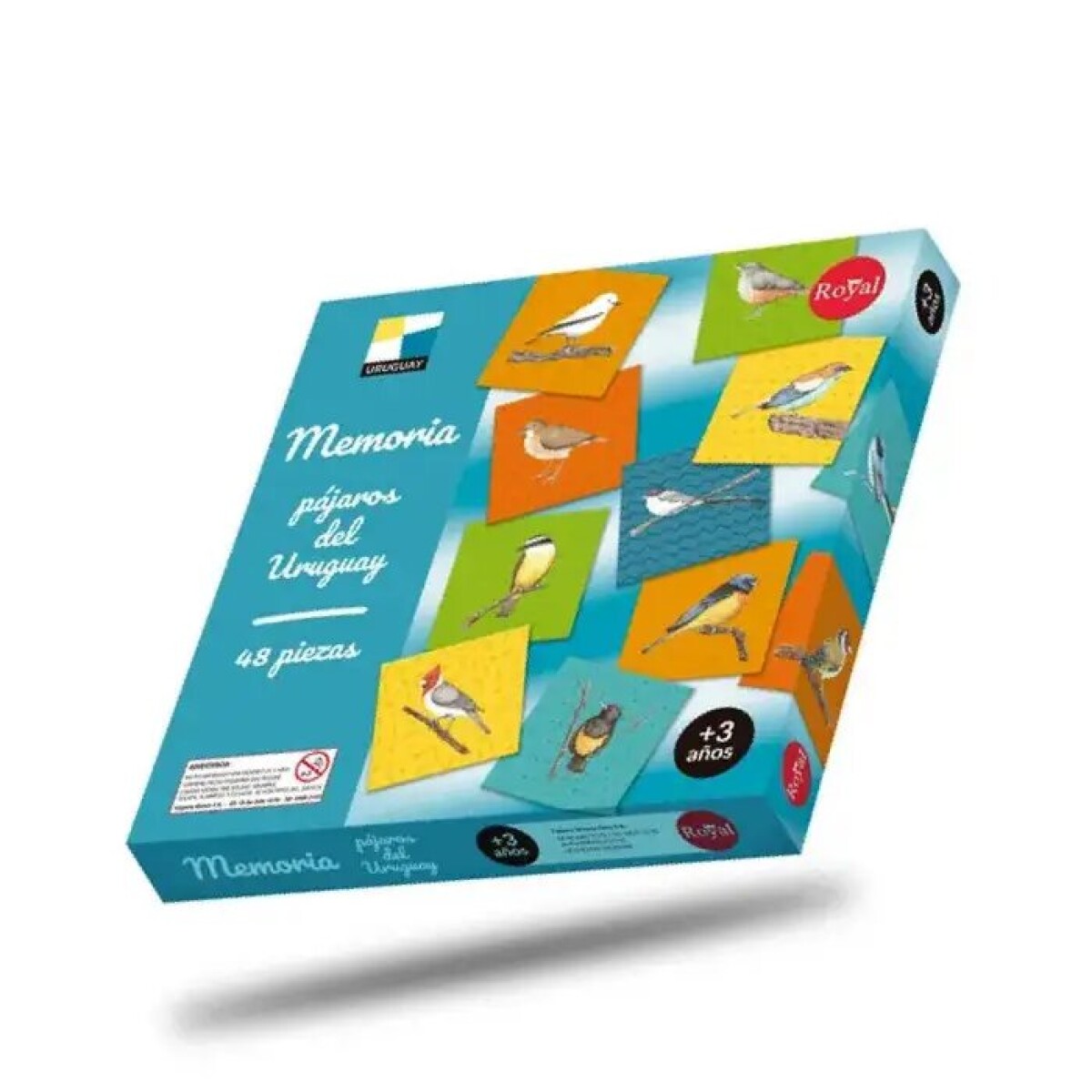 Memoria Pajaros del Uruguay 48 pzs Royal 