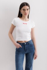 T-shirt Nera Blanco