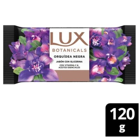 Lux Botanicals jabón en barra 120 g Orquídea negra