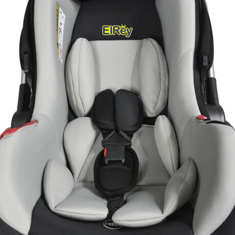 Silla De Auto Bebé Expert Kids Loki Mecedora Cuna Gris
