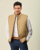 Chaleco Capitoneado Beige