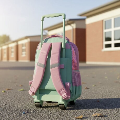 Mochila Nickelodeon 3D Con Carro 40x30 Paw Patrol Mochila Nickelodeon 3D Con Carro 40x30 Paw Patrol