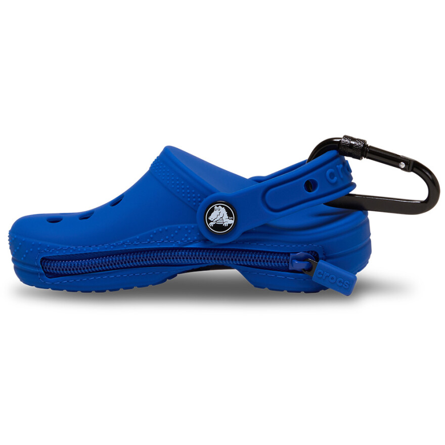 Llavero Crocs Classic Clog Pouch Bag Charm Unisex Blue Bolt