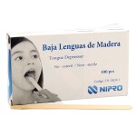 BAJA LENGUA DE MADERA (NIPRO) UNID. única