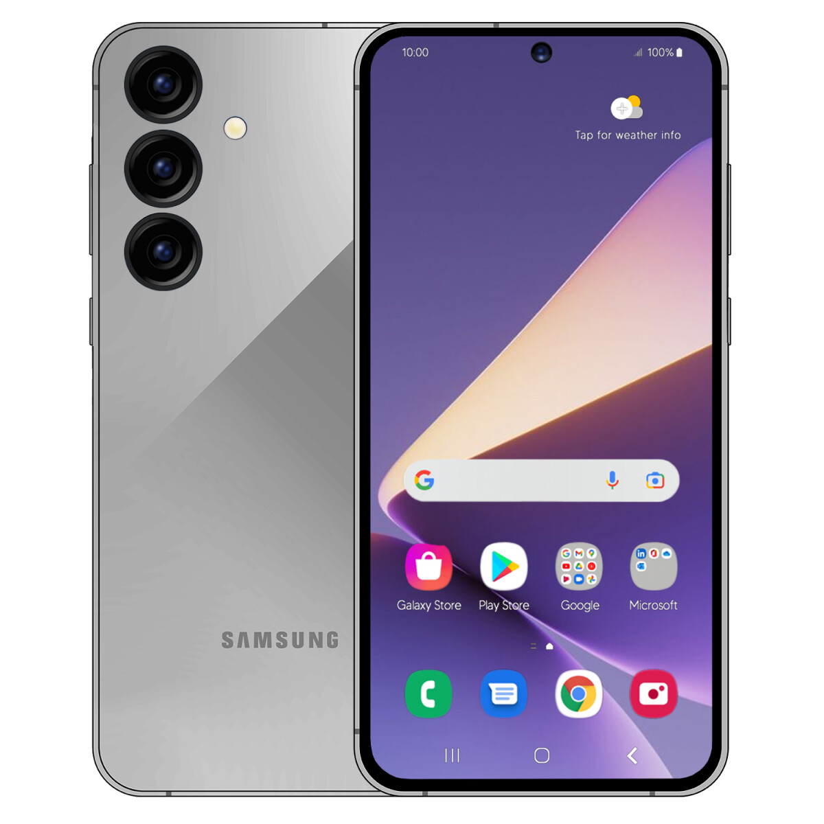 Samsung S25 12/256 Gb 5g - PLATEADO 