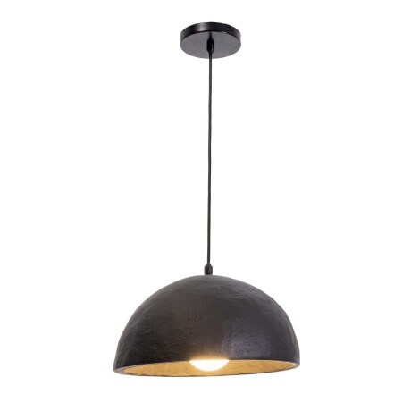LAMPARA DE TECHO PAPEL NEGRO H37B