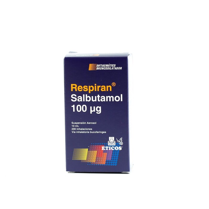 RESPIRAN INHALADOR FRASCO X 200 DOSIS única